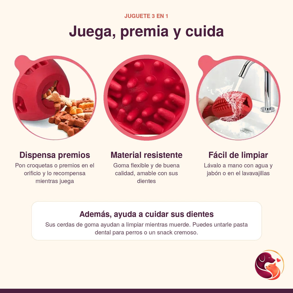 Bolo Dispensador Para Perros