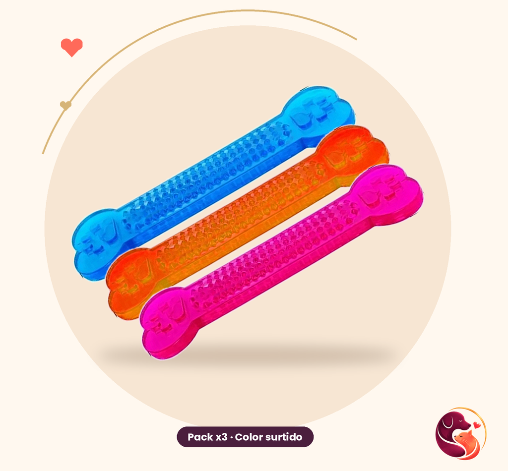 Hueso Dental Flexible para Perros